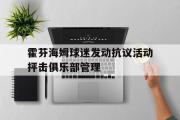 IM电竞app新人注册-霍芬海姆球迷发动抗议活动抨击俱乐部管理